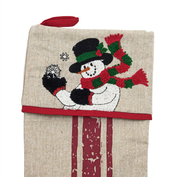 NWT Snowman Christmas Tree Stocking - Picture 2 of 2